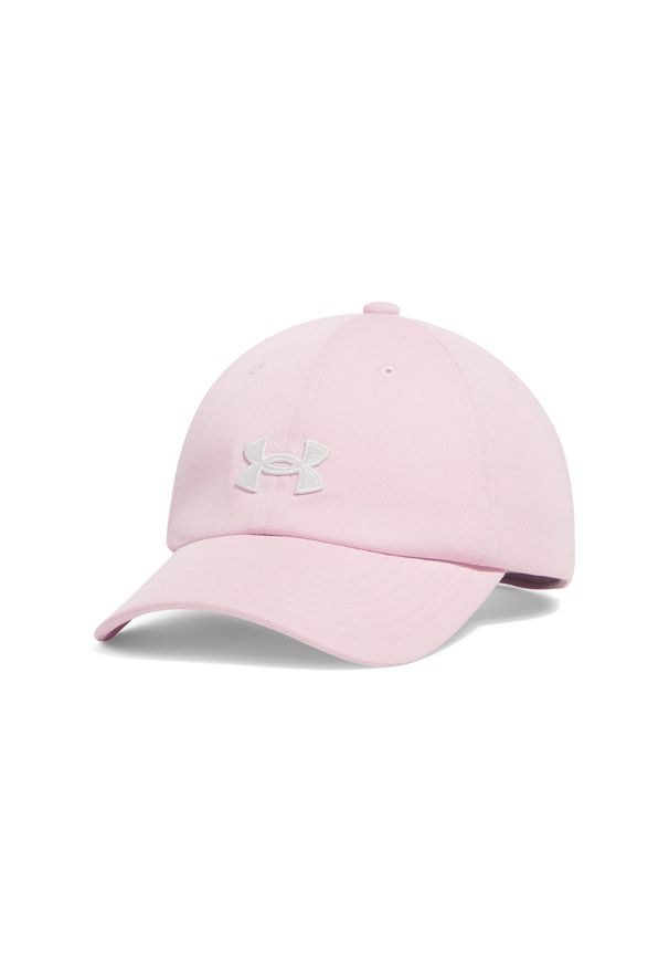 Czapka z daszkiem dla dziewczynki Under Armour Blitzing. Kolor: różowy. Styl: młodzieżowy