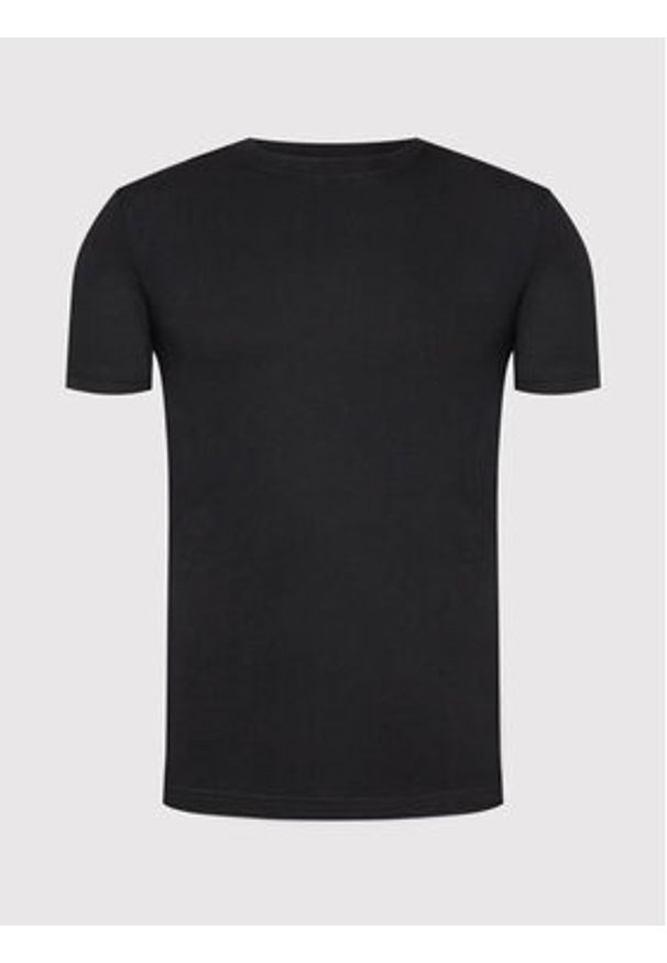 United Colors of Benetton - United Colors Of Benetton T-Shirt 3U53J1F15 Czarny Regular Fit. Kolor: czarny. Materiał: bawełna
