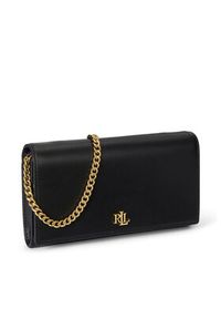 Lauren Ralph Lauren - LAUREN RALPH LAUREN Torebka 432980206001 Czarny. Kolor: czarny. Materiał: skórzane #2
