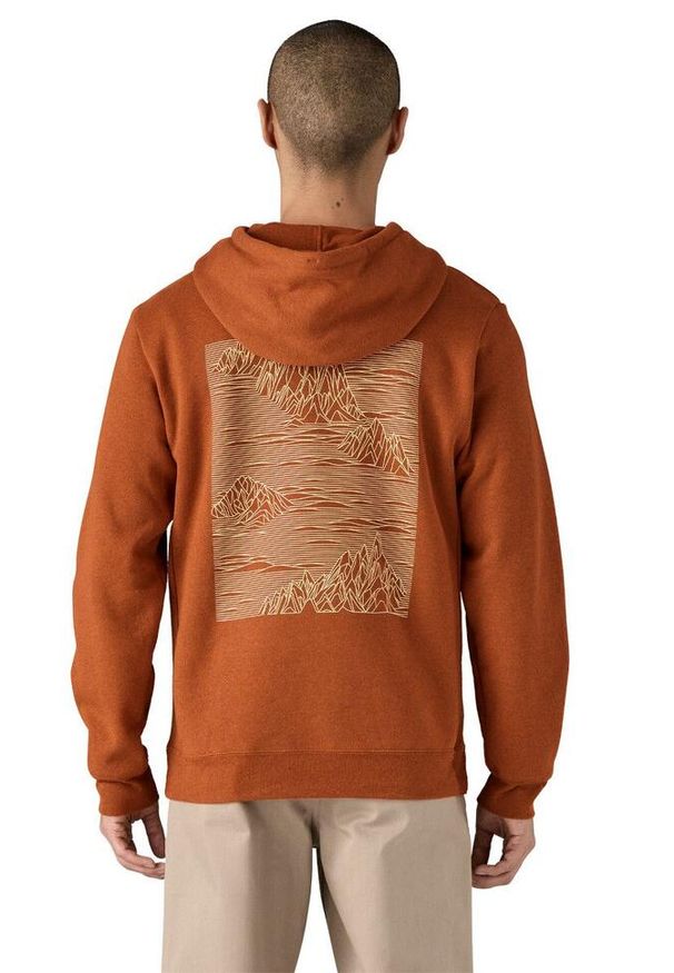 Patagonia - Bluza z kapturem Strataspire Uprisal Hoody. Typ kołnierza: kaptur. Kolor: brązowy. Materiał: materiał