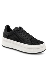 DeeZee Sneakersy WS1004-04 Czarny. Kolor: czarny. Materiał: materiał #7
