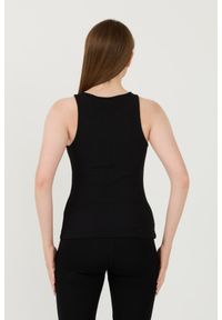 Guess - GUESS Czarny damski top Round Nk Guendalina, Rozmiar S. Kolor: czarny #4