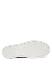 Calvin Klein Sneakersy Classic Cups Laceup Knit HM0HM02130 Biały. Kolor: biały. Materiał: materiał #3