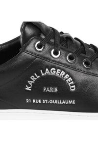 Karl Lagerfeld - KARL LAGERFELD Sneakersy KL62538 Czarny. Kolor: czarny. Materiał: skóra #2