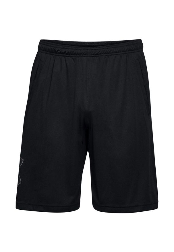 Spodnie sportowe męskie Under Armour Tech Graphic Short. Kolor: czarny. Długość: krótkie. Sport: bieganie