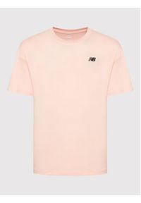 New Balance T-Shirt Unisex UT21503 Różowy Relaxed Fit. Kolor: różowy. Materiał: bawełna #5
