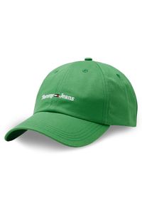 Tommy Jeans Czapka z daszkiem Sport AM0AM09575 Zielony. Kolor: zielony. Materiał: materiał, bawełna. Styl: sportowy #1