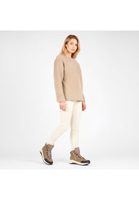 Brązowe Botki Rieker Ocieplane Buty Damskie. Okazja: na spacer. Zapięcie: sznurówki. Kolor: brązowy. Materiał: materiał. Sezon: zima. Styl: sportowy #5