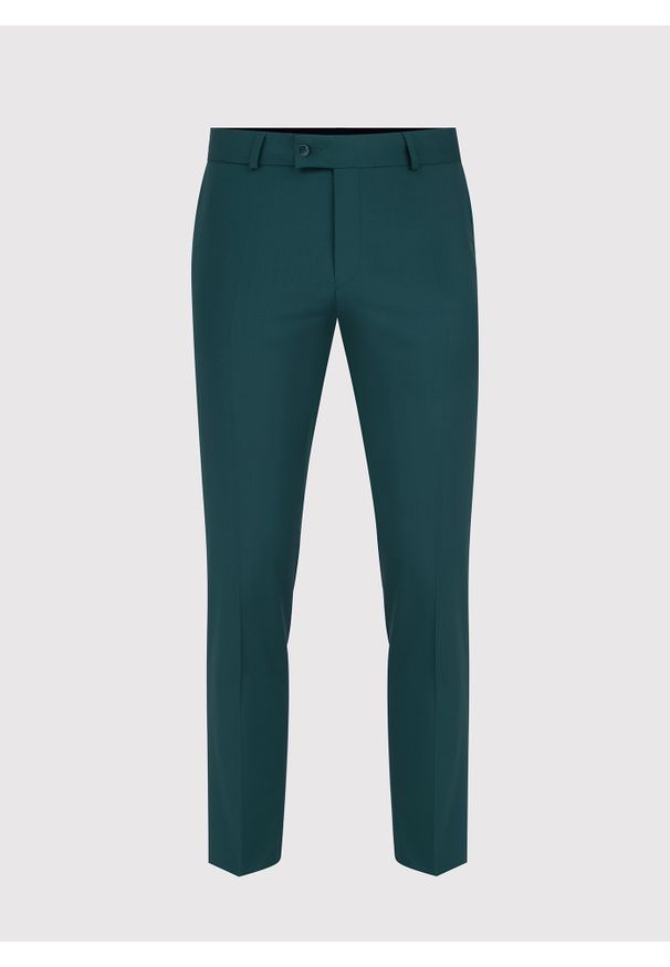 Pako Lorente - PAKO LORENTE – Spodnie garniturowe w kolorze zielonym. Kolor: zielony. Styl: elegancki