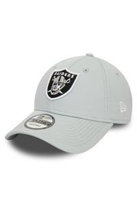 New Era Czapka z daszkiem Side Patch 940 Raiders 60435130 Szary. Kolor: szary. Materiał: materiał #1