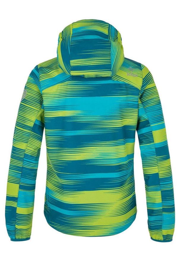 Chłopięca kurtka softshell Kilpi RAVIO-J. Kolor: niebieski. Materiał: softshell
