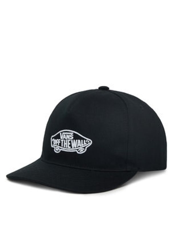 Vans Czapka z daszkiem Classic Snapback VN000QAJBLK1 Czarny. Kolor: czarny. Materiał: materiał, bawełna