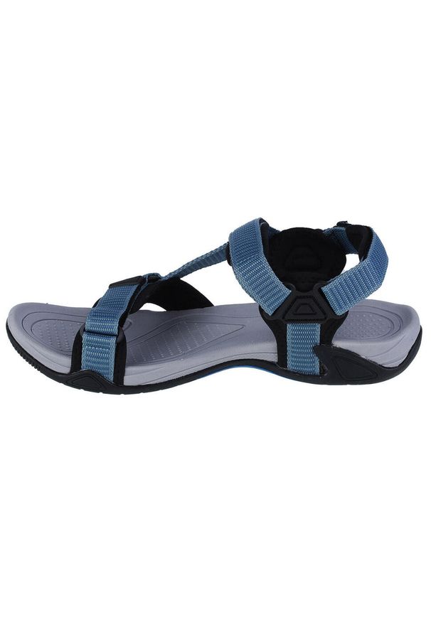 Sandały męskie, CMP Hamal Hiking Sandal. Zapięcie: rzepy. Kolor: wielokolorowy, niebieski, szary. Materiał: materiał, syntetyk. Sport: turystyka piesza