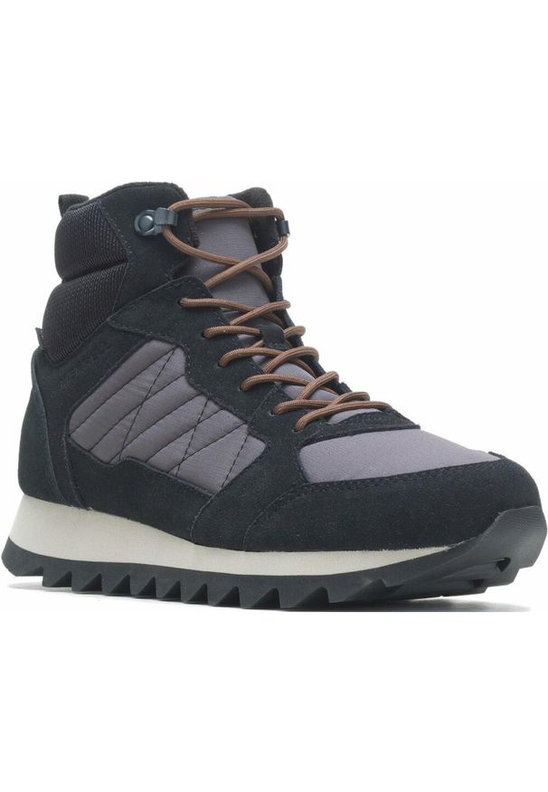 Buty trekkingowe Męskie Merrell Alpine Sneaker 2 Mid Polar Waterproof. Kolor: czarny. Materiał: polar