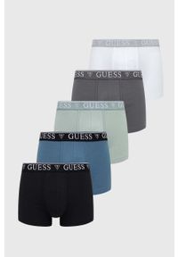 Guess bokserki 5-pack męskie. Kolor: zielony #1