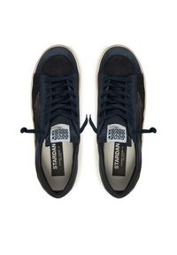 GOLDEN GOOSE - Golden Goose Sneakersy Stardan Under Net Star GMF00370.F007542.50645 Granatowy. Kolor: niebieski. Materiał: nubuk, skóra #2