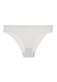 Intica - Figi bezszwowe gładkie do codziennego użytku Jozefa. Kolor: biały. Materiał: materiał, skóra. Wzór: gładki