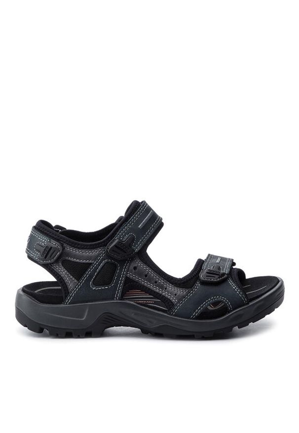 ecco - ECCO Sandały Offroad 6956402038 Szary. Kolor: szary. Materiał: nubuk, skóra
