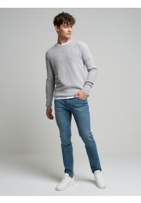 Big-Star - Spodnie jeans męskie dopasowane Martin 413. Kolor: niebieski. Sezon: lato. Styl: elegancki #2