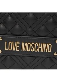 Love Moschino - LOVE MOSCHINO Torebka JC4000PP1ILA0000 Czarny. Kolor: czarny. Materiał: skórzane #5