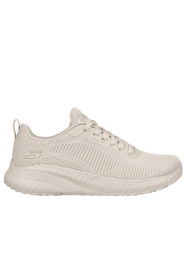 skechers - Buty damskie SKECHERS Bobs Squad Chaos Face Off. Kolor: beżowy, wielokolorowy, różowy. Model: Skechers Sport. Sport: turystyka piesza