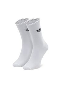 Adidas - adidas Zestaw 2 par wysokich skarpet unisex Ruffle Crw 2Pp HC9532 Czarny. Kolor: czarny. Materiał: materiał #4