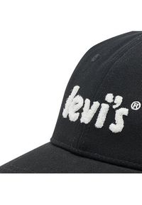 Levi's® Czapka z daszkiem 234272-6-59 Czarny. Kolor: czarny. Materiał: materiał