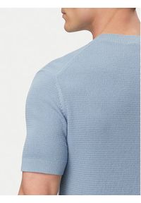 JOOP! Jeans Sweter Sandero 30101597 Niebieski Regular Fit. Kolor: niebieski. Materiał: bawełna #5