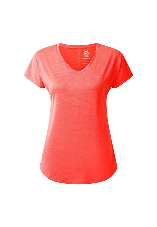 DARE 2B - T-shirt Damski Sportowy. Kolor: różowy. Sport: turystyka piesza