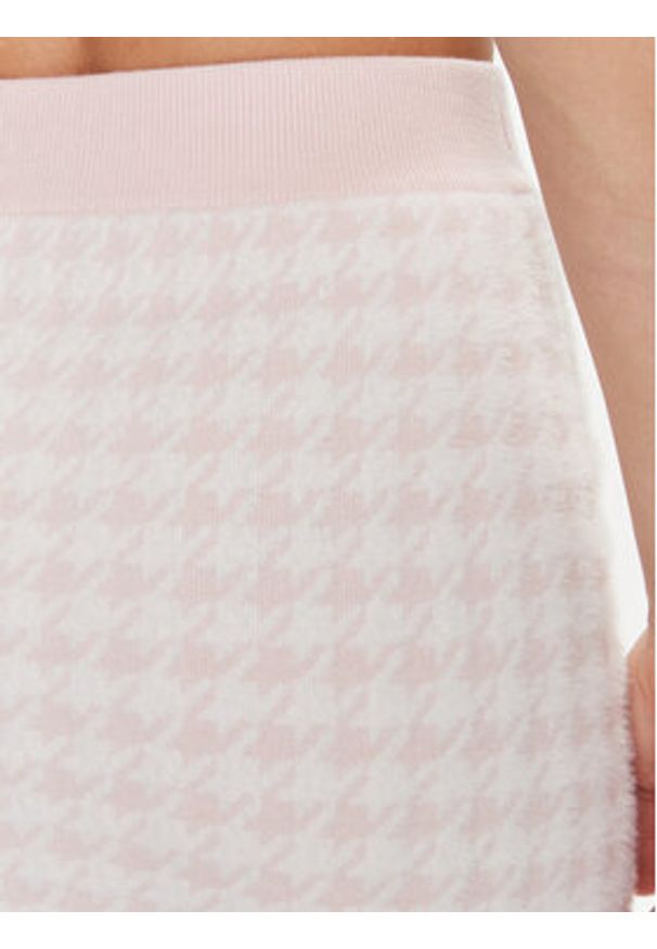 Guess Spódnica mini W4RD65 Z3DA0 Różowy Slim Fit. Kolor: różowy. Materiał: wiskoza, syntetyk