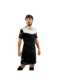 Komplet piłkarski Givova Kit Campo. Kolor: czarny, szary, wielokolorowy. Materiał: dresówka. Sport: piłka nożna