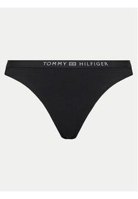 TOMMY HILFIGER - Tommy Hilfiger Dół od bikini UW0UW05315 Czarny. Kolor: czarny. Materiał: syntetyk