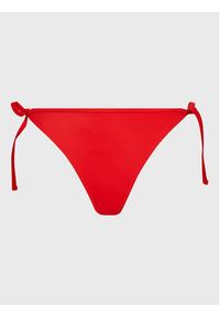 Tommy Jeans Dół od bikini UW0UW04588 Czerwony. Kolor: czerwony. Materiał: syntetyk #3