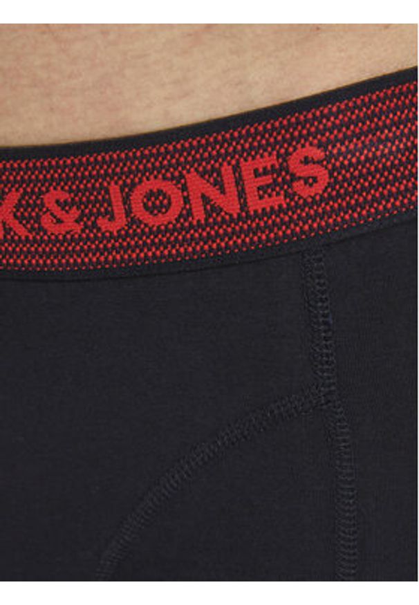 Jack & Jones - Jack&Jones Komplet 3 par bokserek Waistband 12127816 Czarny. Kolor: czarny. Materiał: bawełna