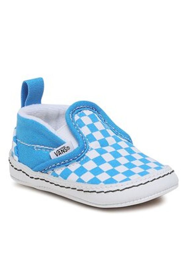 Vans Tenisówki In Slip-On V Crib VN0A2XSL1SI1 Niebieski. Zapięcie: bez zapięcia. Kolor: niebieski. Materiał: materiał