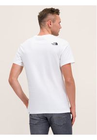 The North Face T-Shirt Simple Dome NF0A2TX5 Biały Regular Fit. Kolor: biały. Materiał: bawełna #4