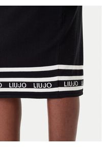 Liu Jo Sport Spódnica ołówkowa TF5217 MS63L Czarny Regular Fit. Kolor: czarny. Materiał: syntetyk. Styl: sportowy