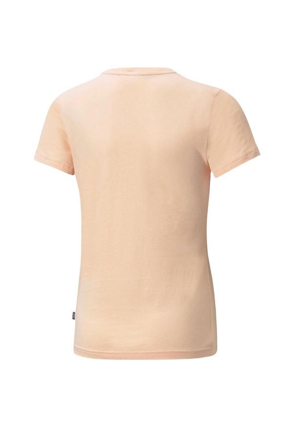 Koszulka dla dzieci Puma ESS+ Logo Tee. Kolor: pomarańczowy