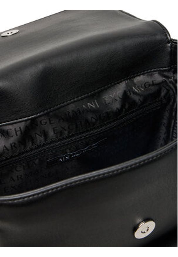 Armani Exchange Plecak XW001923 AF12589 UC001 Czarny. Kolor: czarny. Materiał: skóra