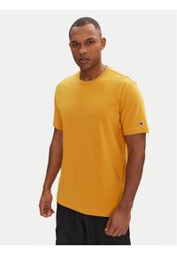 Champion T-Shirt 220761 Żółty Loose Fit. Kolor: żółty. Materiał: bawełna