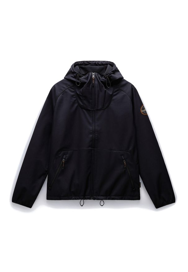 Kurtka męska Napapijri A-Wildhorn. Kolor: czarny. Sport: turystyka piesza