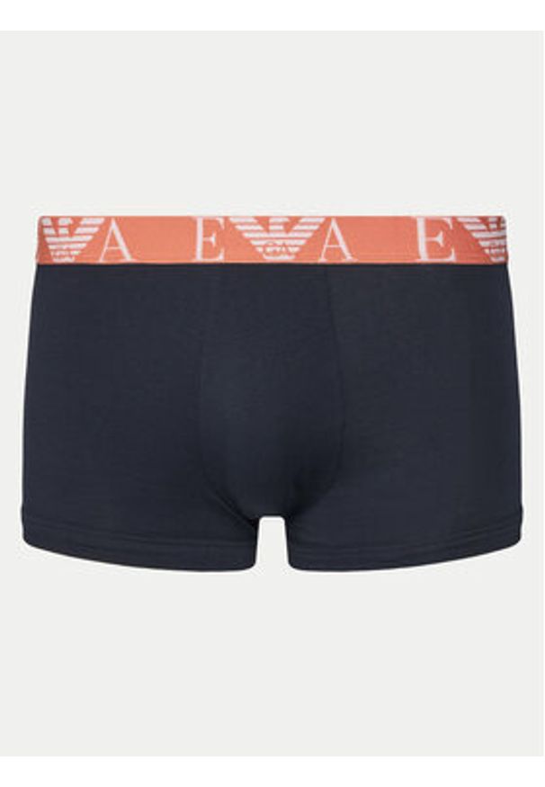 Emporio Armani Underwear Komplet 3 par bokserek EM000259 AF10778 MB139 Granatowy. Kolor: niebieski. Materiał: bawełna