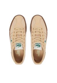 Lacoste Sneakersy 51CFA0027 Beżowy. Kolor: beżowy. Materiał: materiał #3