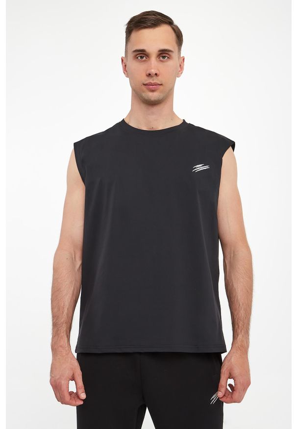 Plein Sport - T-shirt męski tank top PLEIN SPORT. Styl: sportowy