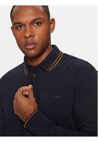 Tom Tailor Polo 1043998 Granatowy Regular Fit. Typ kołnierza: polo. Kolor: niebieski. Materiał: bawełna #5