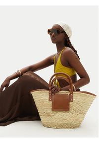 JACQUEMUS Torebka Le Panier Soli 23E223BA045-3072 Beżowy. Kolor: beżowy #6