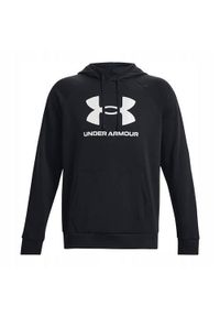 Bluza sportowa męska Under Armour 1379758001. Typ kołnierza: kaptur. Kolor: biały, czarny, wielokolorowy #1