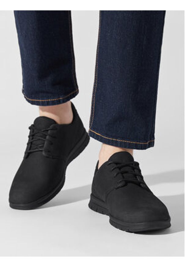 Timberland Półbuty Graydon Oxford Basic TB0A412A0151 Czarny. Kolor: czarny. Materiał: skóra