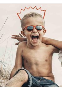 JULBO - Okulary przeciesłoneczne dla dzieci Julbo Boomerang Spectron kat. 3 2-4. Kolor: czerwony