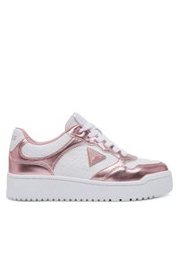 Guess Sneakersy FLJMI6 FAL12 Różowy. Kolor: różowy. Materiał: skóra